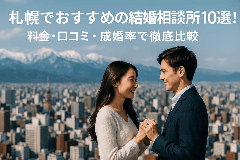 札幌でおすすめの結婚相談所10選！料金・口コミ・成婚率で徹底比較